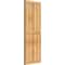 Ekena Millwork Framed Board-n-Batten Shutters, Rough Sawn Western Red Cedar, 21 1/2W x 58H, PR RBF06S21X058RWR - alternate 5